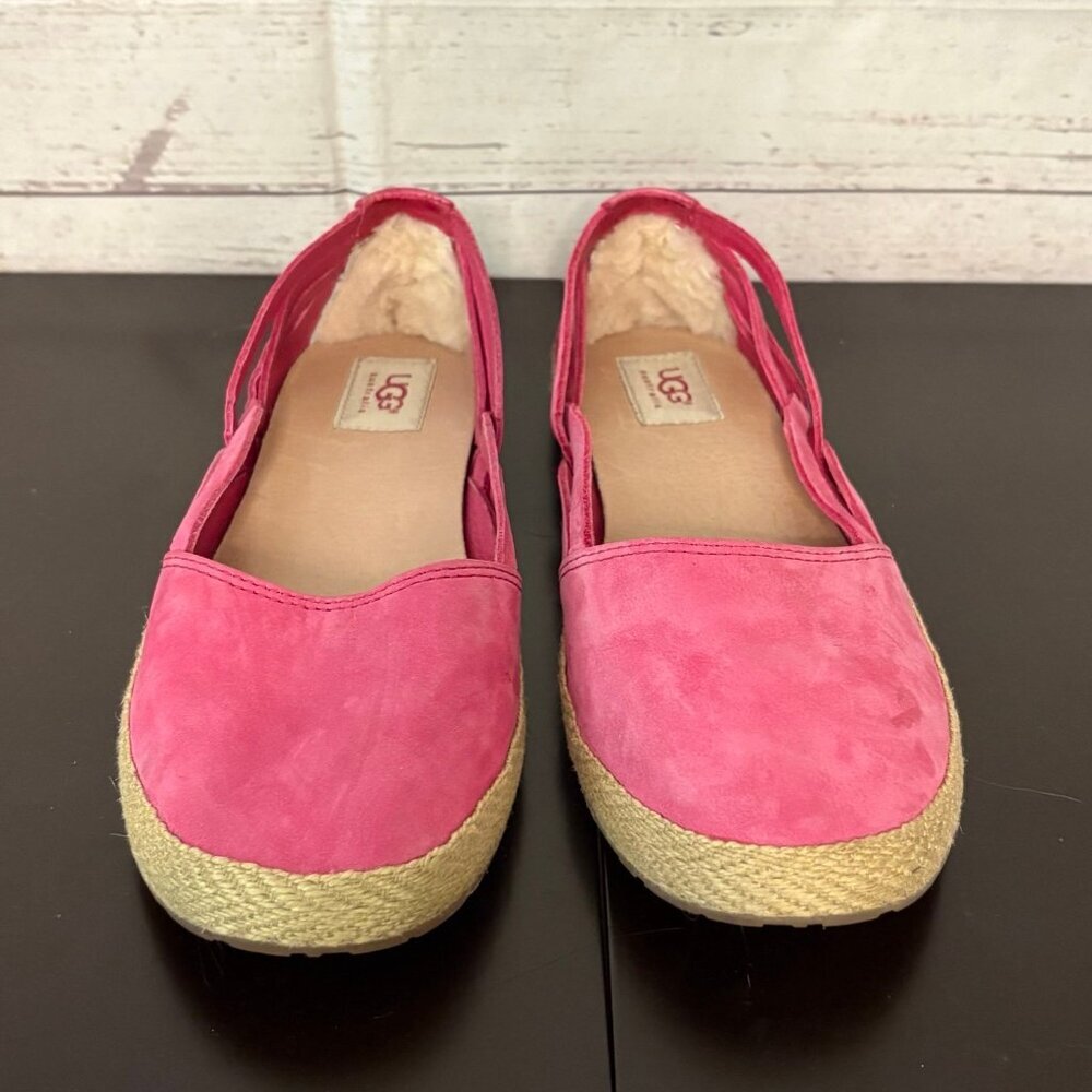 UGG‎ Australia Cicily Pink Flats Womens 9.5/10 - Picture 3 of 6